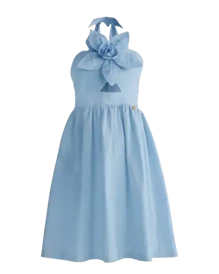 Vestido Celeste para niña